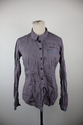AJ ARMANI JEANS HEMD DAMEN GR. 42 WOMAN SHIRT CASUAL VINTAGE LANGARM