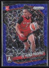2025 Panini Prizm WNBA #61 Te-Hina Paopao Blue Velocity Prizms