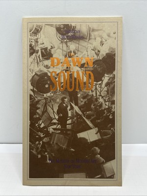 Dawn of Sound Museum of Modern Art NY Exhibit Book (1989) Film Movie Art Essay