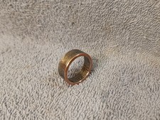 2003 Kennedy Half Dollars size 11  coin ring handmade mixed metals