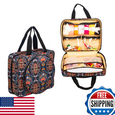 Portable Craft Storage Bag for Cross Stitch  Embroidery Kits - Tote Design