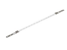 HEAT LAMP 1000W CLEAR INFRARED BULB LAMP X STRAP ENDS 240V IR-1KW-370-X/REF 