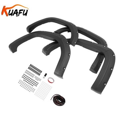 Fender Flares Kit For 4WD 2WD 2019-2025 GMC Sierra 1500 Front Rear PP