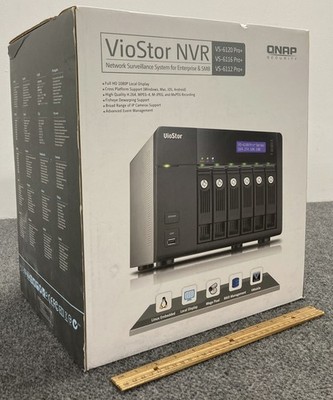 VioStor NVR QNAP VS-6116 Pro+ Network Surveillance System For Enterprise  - NIB