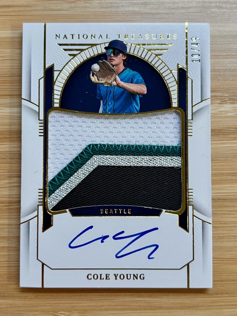 世界に１枚❗️Cole Young 直筆サイン　ドラフト1位マリナーズ　MLB Cole Young Trading Cards for sale | eBay