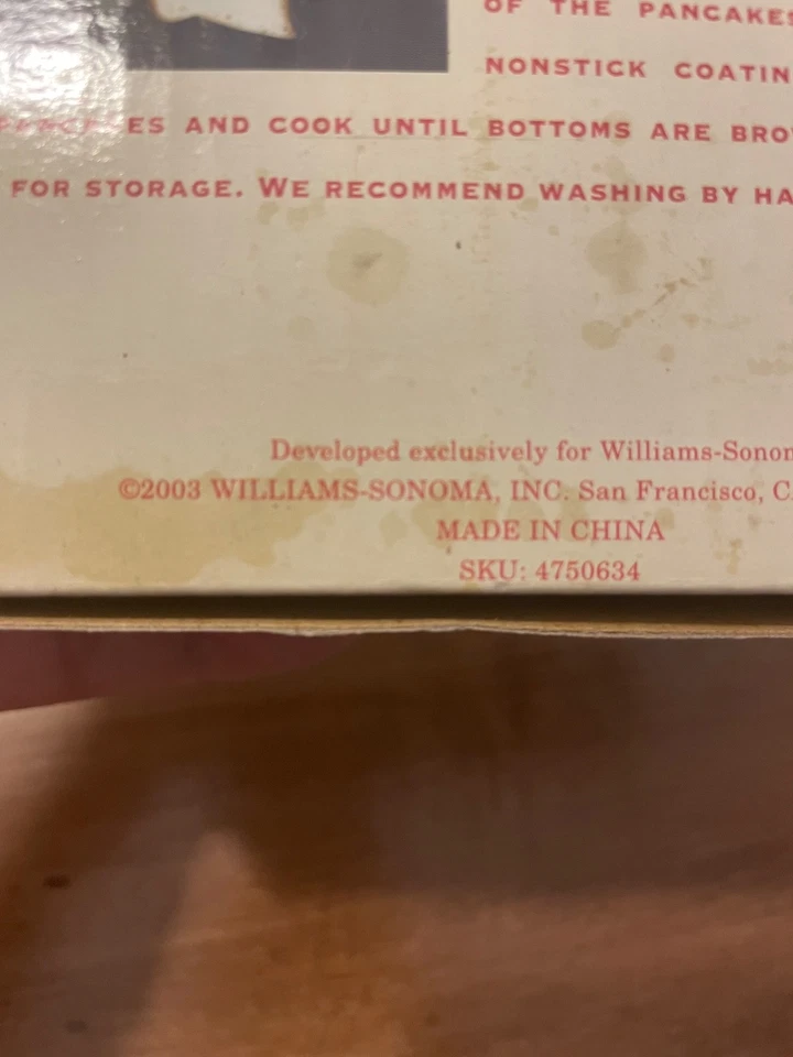 Moldes para panqueques vintage 2003 nuevos en caja reno, muñeco de nieve y árbol de Navidad Foto 3 de 3