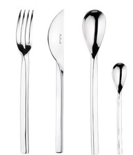 Pintinox Treccia, set 24 posate acciaio inox in confezione regalo