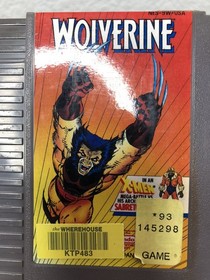 Wolverine Nintendo Entertainment System NES 1991 LJN Official Action Tested Work
