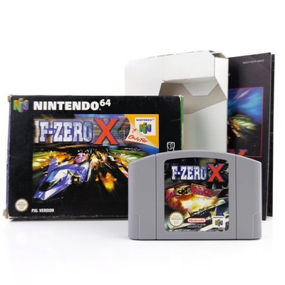 Nintendo 64 Spiel : F-Zero X - N64 OVP (PAL DE) CIB Komplett
