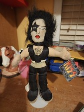 Muñeco de peluche vintage Toy Works Kizz Paul Stanley