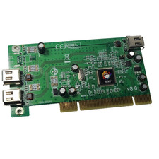 SIIG 3-Port FireWire IEEE 1394 PCI Adapter Card NN-440012-S8