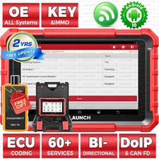 2025 LAUNCH X431 PRO Elite V + PRO5 OBD2 Scanner Car Diagnostic Tool Key Coding
