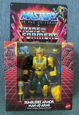 Mattel Masters of the Universe X Transformers BUMBLEBEE ARMOR MAN-AT-ARMS NEW