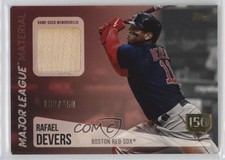 2019 Topps Update Major League Material 150th Anniversary /150 Rafael Devers no9