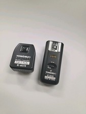 YONGNUO RF-602TX WIRELESS CONTROLLER W/ YONGNUO RF-602RX TRANSMITTER-USED.