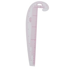58cm 6501 Curved Ruler High Accuracy Transparent Body Plastic Curved Ruler Sewin