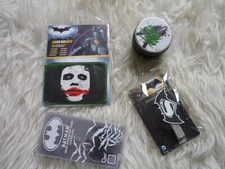 LOOT CRATE batman joker bundle wallet keyring batwing candle zbox clip serious
