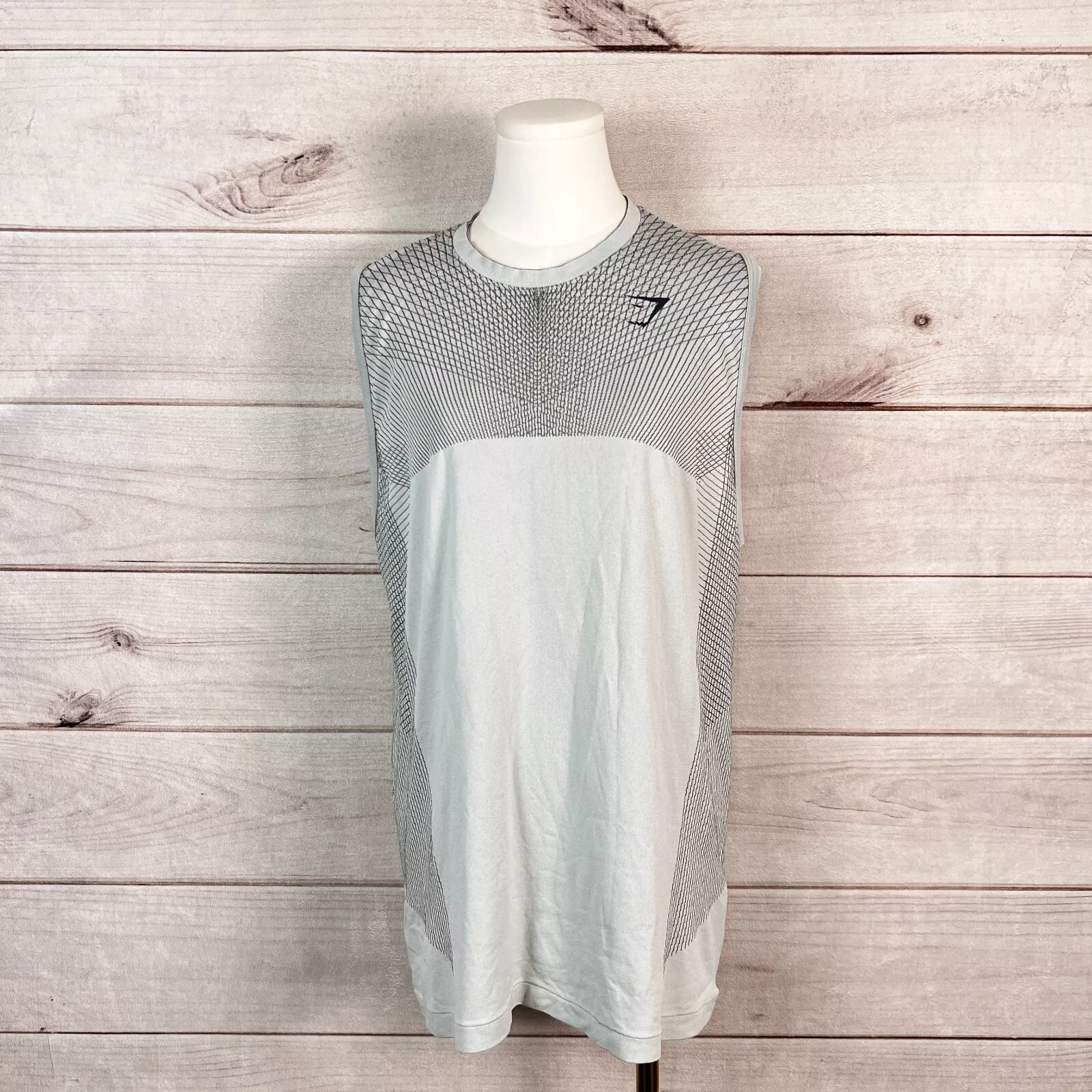 gymshark apex seamless crew neck performance workout training tank-top