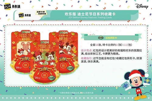 Kakawow Disney Mickey JOY Edition Festivals Trading Cards Booster Box 10 Pack - Picture 15 of 23