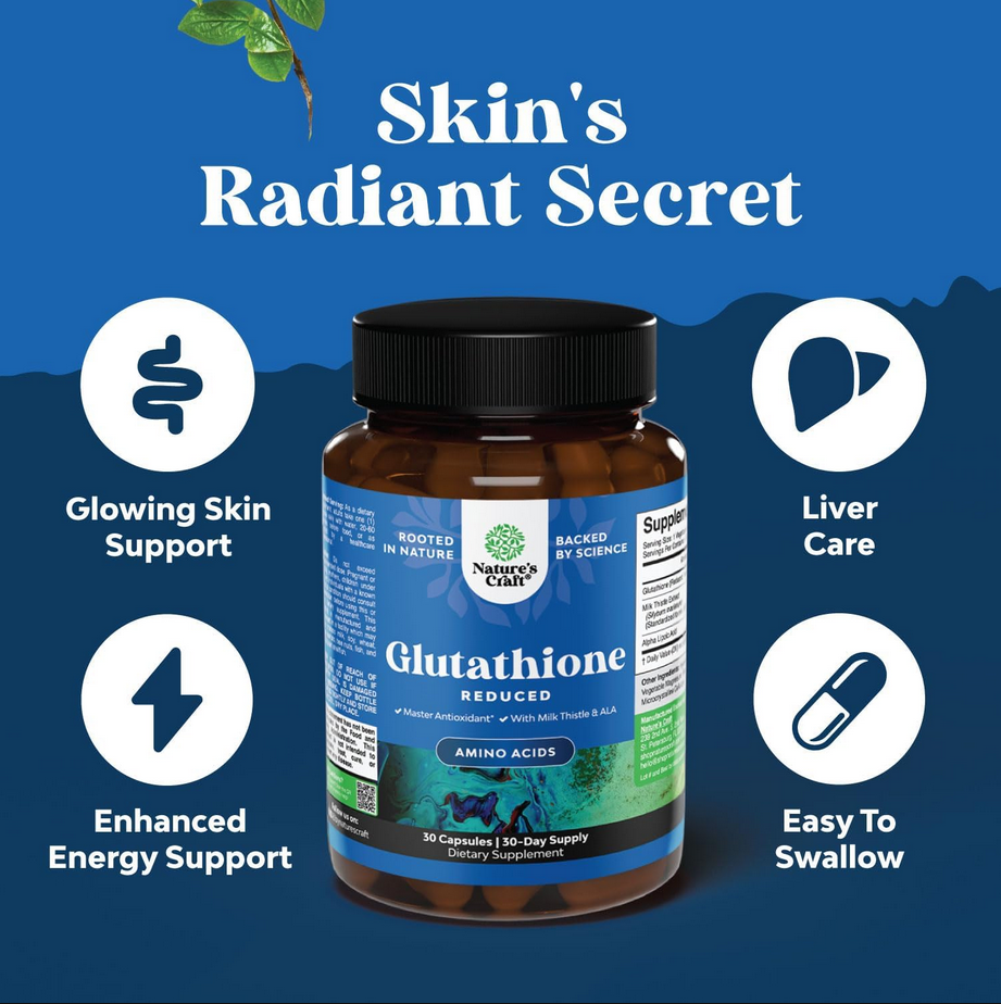 Best Glutathione Supplement Skin Whitening Anti-Aging Benefits Unisex 30 Count | eBay Best Glutathione Supplement Skin Whitening Anti-Aging Benefits Unisex 30 Count | eBay