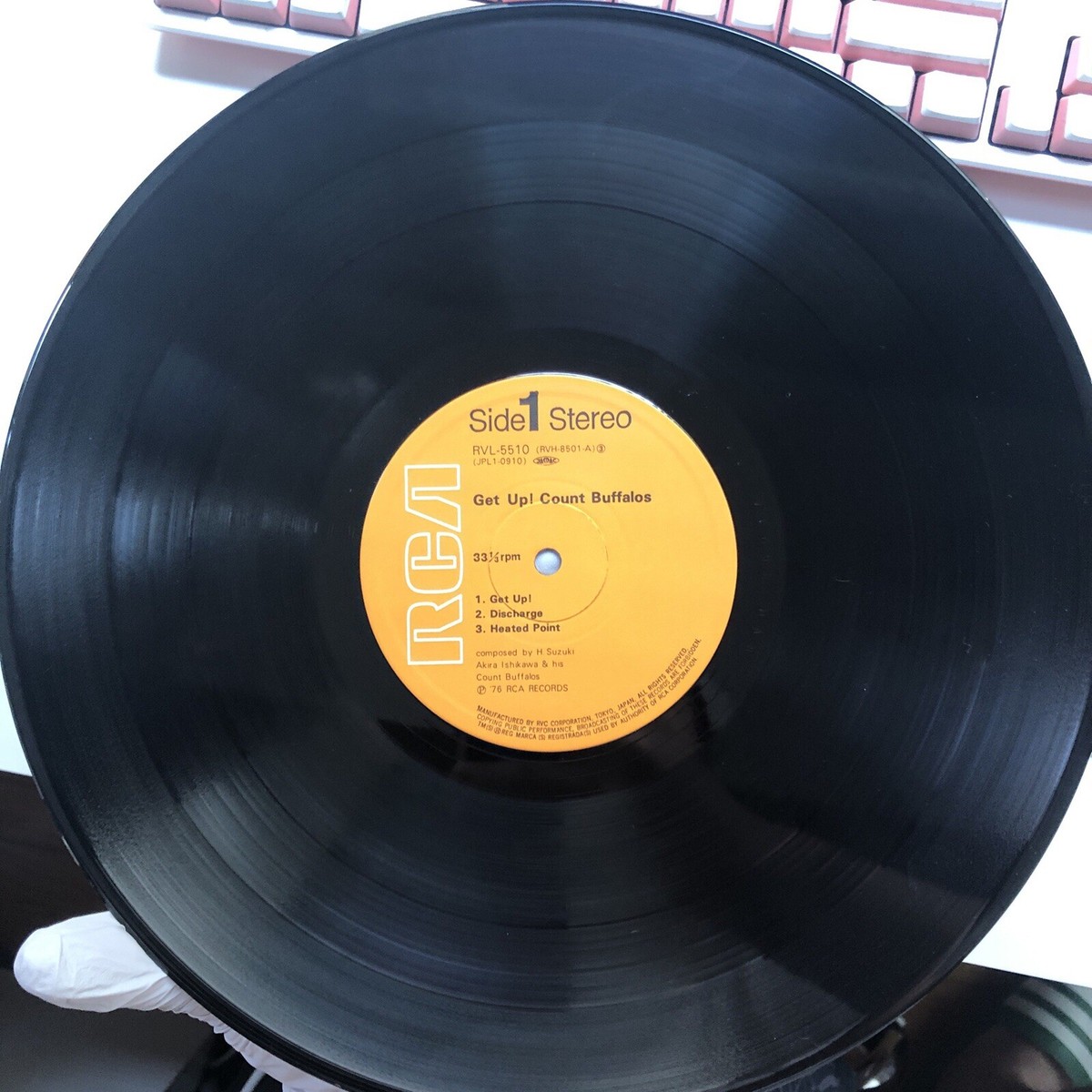 AKIRA ISHIKAWA & COUNT BUFFALOES GET UP! RCA RVL5510 Japan