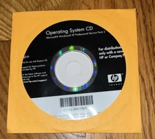 Hp Operating system cd Windows XP Pro SP2 394378-002 No Key Included