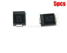 5X Smc Diode Schottky SK54C - 5A 40V Ic New qc