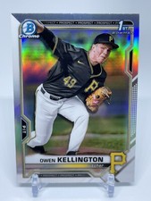 2021 Bowman Draft Chrome Owen Kellington Refractor #BDC-120 Pittsburgh Pirates
