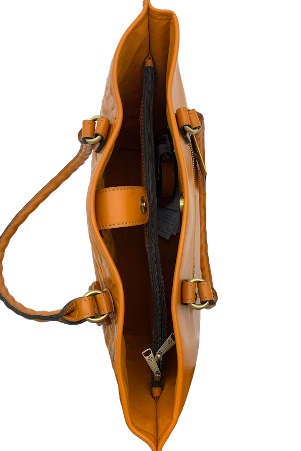 Patricia Nash Leather Cutout Adeline Tote Sun eBay