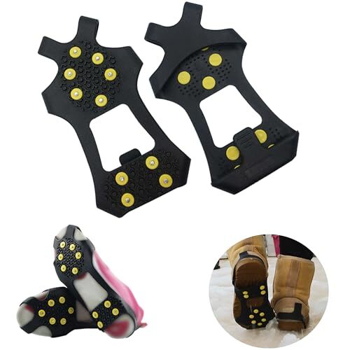 Ice Cleats Snow Traction Cleats Crampons for Shoe and Boots  Assorted Sizes 