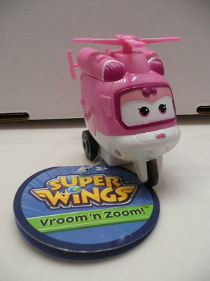 Super Wings Vroom 'n Zoom DIZZY Pink Helicopter NWT | eBay