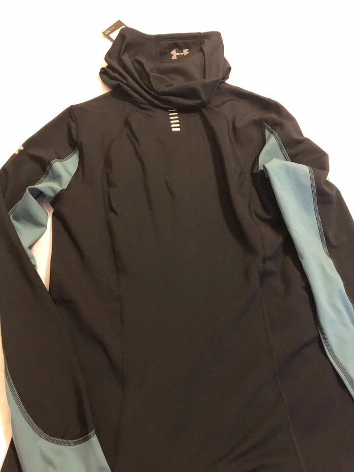 Under Armour UA ColdGear Reactor Fitted Hoodie 1317244-189 Women’s Size M NWT - Image 4 of 4