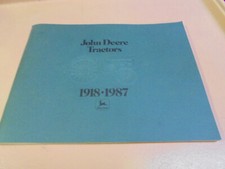 Book John Deere Tractors 1918-1987 by Deere & Company