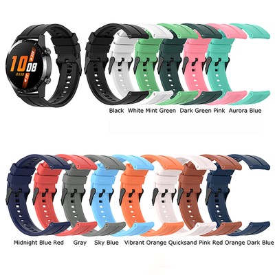 20/22MM Silikon Armband Uhr Weich Gürtel für HUAWEI Watch GT3 GT2 Pro GT Runner