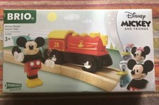 32265 BRIO Wooden Train Mickey Mouse Battery Operated Train New Thomas 