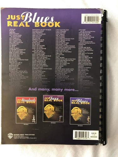 Just Blues Real Book: Over 330 Songs Warner Bros (C Edition Fakebook) - Bild 8 von 8
