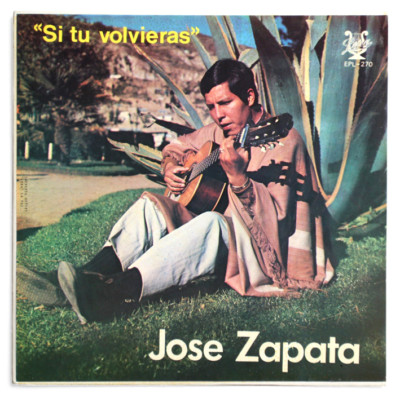 JOSE ZAPATA Si tu volvieras Lunita gris andean bolivia 1960 Lyra