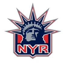 New York Rangers NHL Weather Resistant Vinyl Die Cut Sticker Decal 01