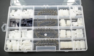 509pcs Molex 2-15 Pin Gauge Connector Kit 0.093'', Wire Gauge 14-22 AWG