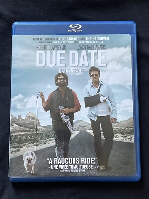 Due Date (Blu-ray Disc, 2011, 2-Disc Set, Canadian)