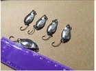 Fishing Spoon x 5pcs single hook Trout Perch Chub Lure. ✅??U.K. STOCK.