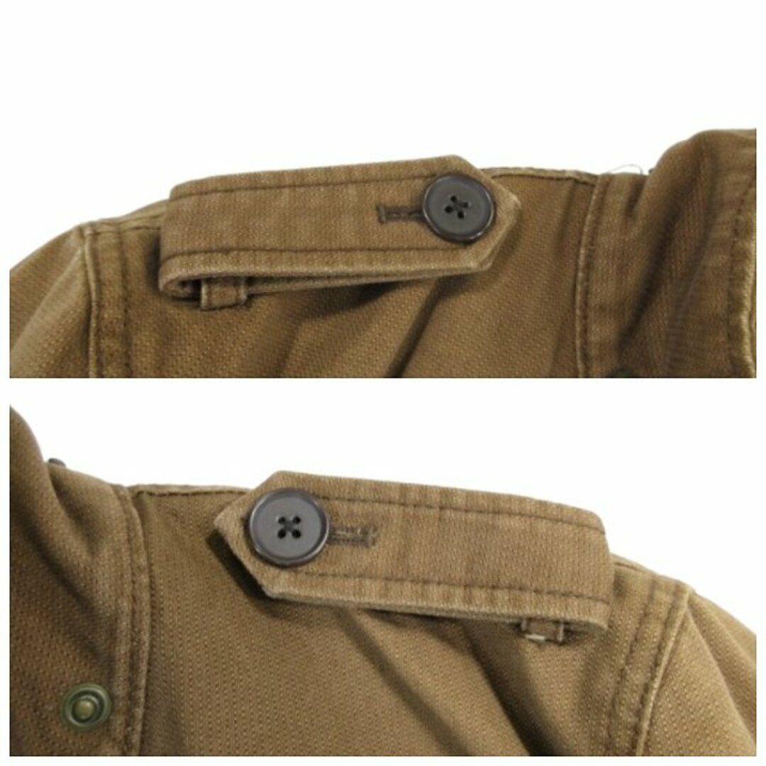 Deux CONCEPT LABO Jacket Zip Up Long Sleeve Brown QQQ Used Deux CONCEPT LABO Jacket Zip Up Long Sleeve Brown QQQ Used