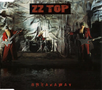 ZZ Top   Breakaway  CD SINGLE 1994  RARE