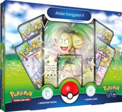 Pokémon TCG Alolan Exeggutor V Box Set (Pokémon GO) - Factory Sealed