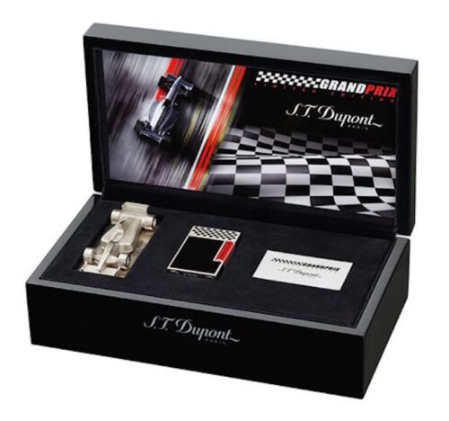 S.T. Dupont Limited Edition Ligne 2 Race Machine Lighter, 16152RM, New In Box - Picture 1 of 10