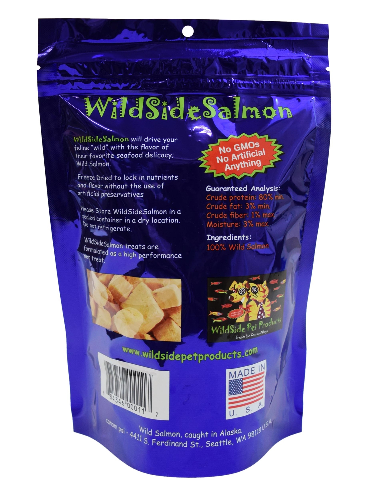 wildside salmon cat treats