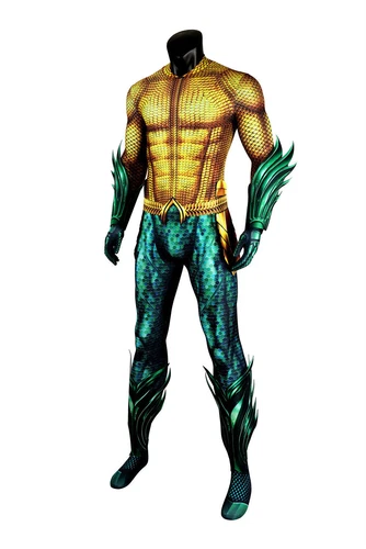 Aquaman 2 el Reino Perdido Arthur Curry Disfraz Trajes Mono Zentai - Imagen 4 de 26