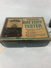 Vintage Micronta 22-030A Battery Tester. Tested Working