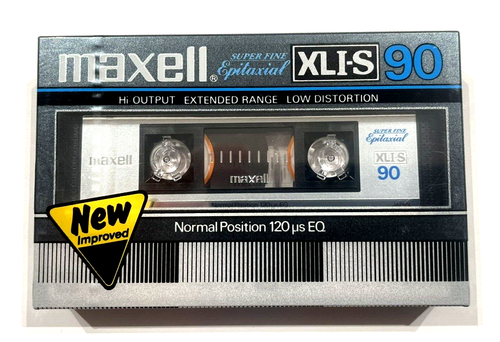 Maxell XLI-S 90 – 5 Nastri Cassetta Vuoti Tipo I – Sigillati – Made In Japan - 4