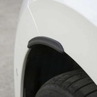 2x Car Wheel Eyebrow Arch Trim Strip Fender Flares Protector Sticker Accessories